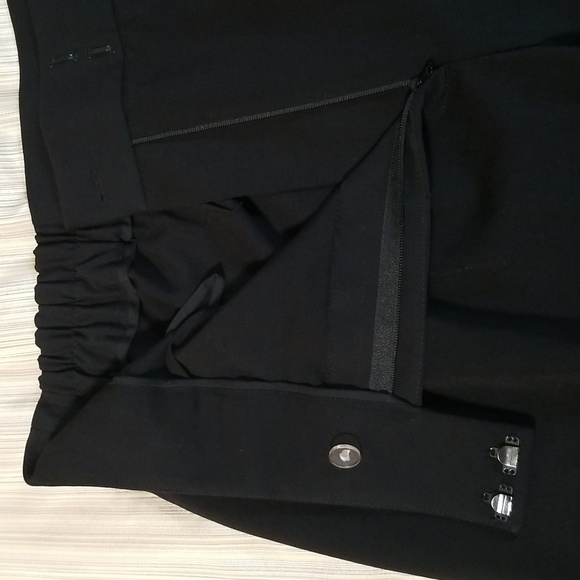 Sutton Studio NWT Black Business Dress Fly Front Pants Size 16W - Picture 4 of 9